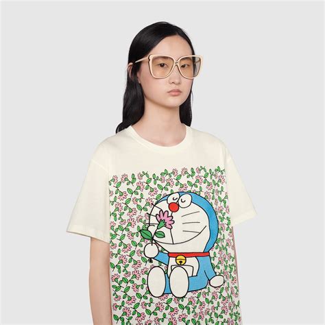 doraemon x gucci shirt